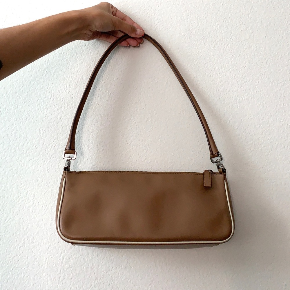 —-SOLD Prada Leather Baguette Bag